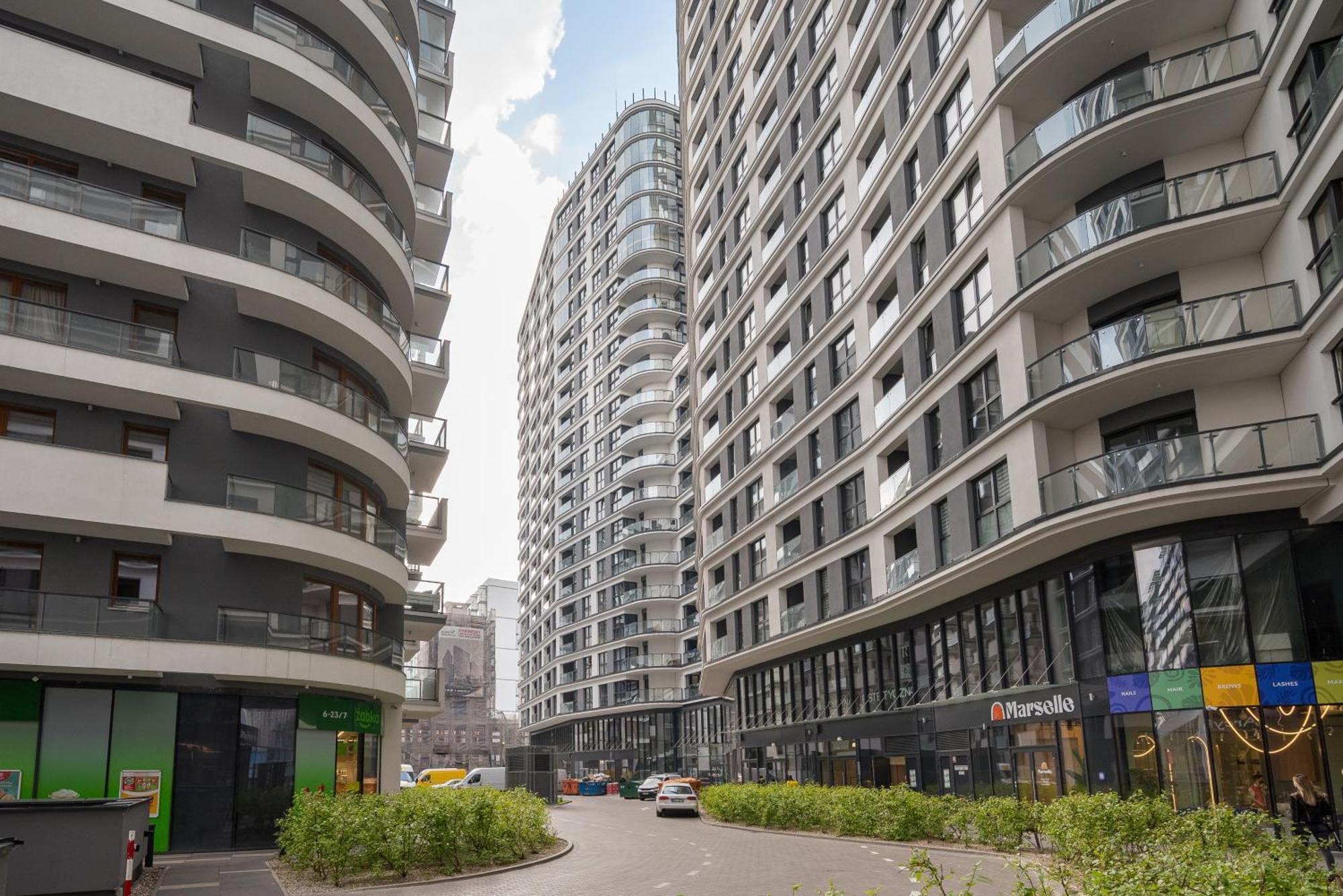 Bright Crystal Premium Apartment Warszawa Eksteriør billede